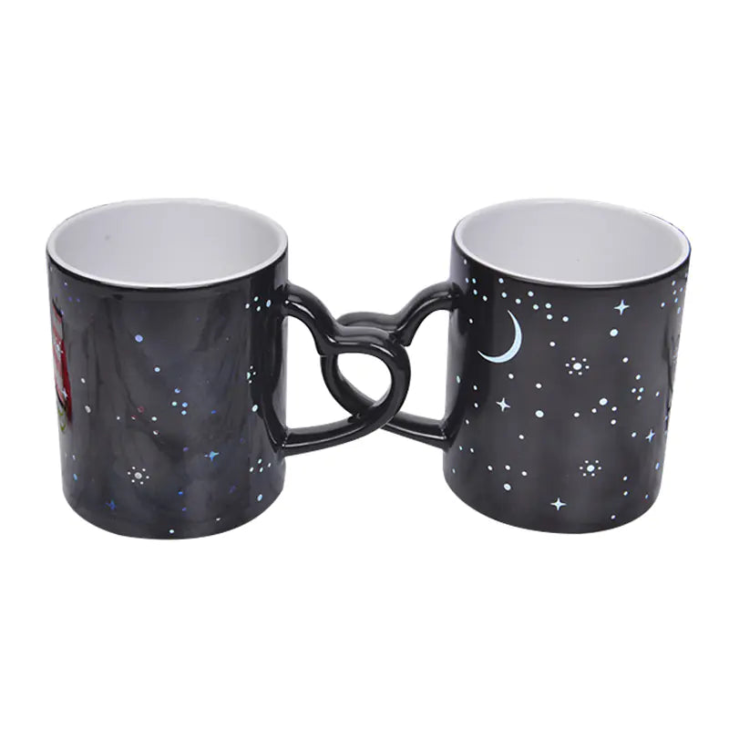 Heart Light-Up Color Changing Mug with Heat Sensitive Coating
