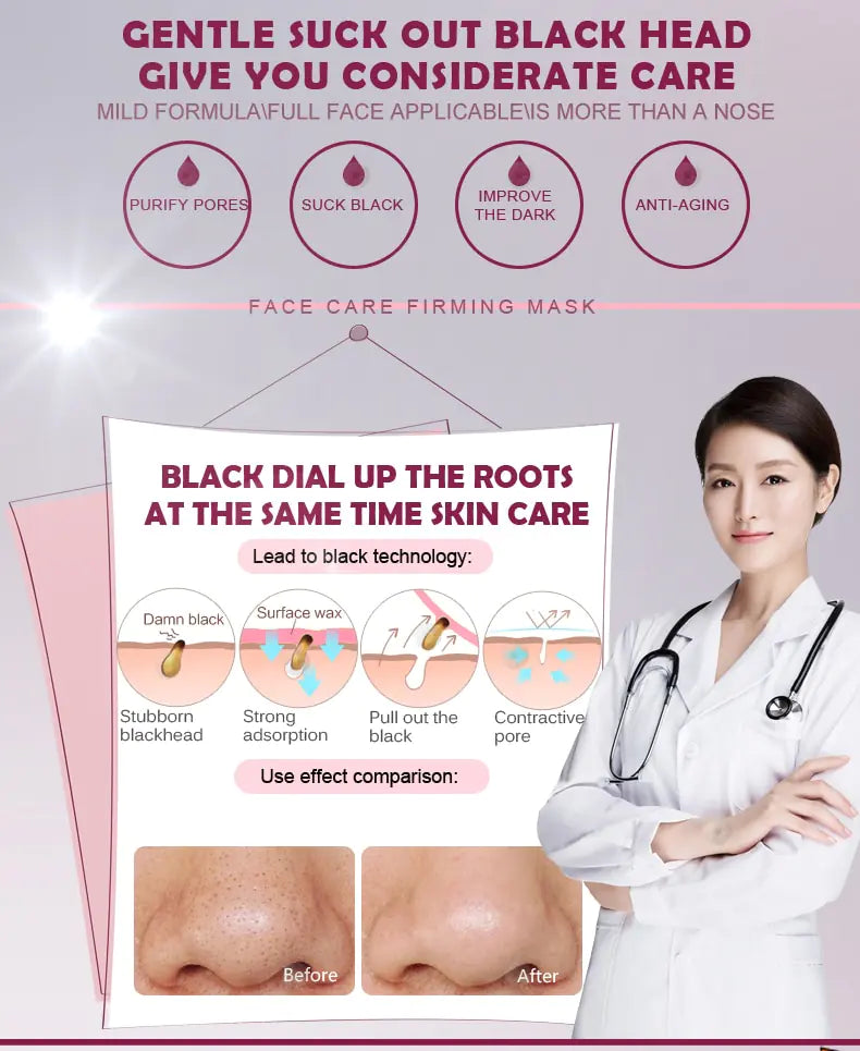 Beauty Wax for Clear Skin and Blackhead Removal