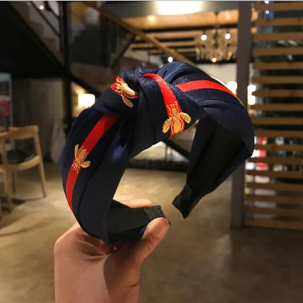 Korean Style Knotted Headband and Hair Accessories