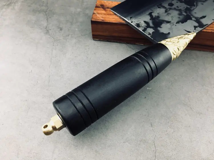 Longquan Handmade Chef's Knife - Forged Manganese Steel
