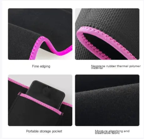 Breathable Sweat-Enhancing Yoga Waist Support Belt
