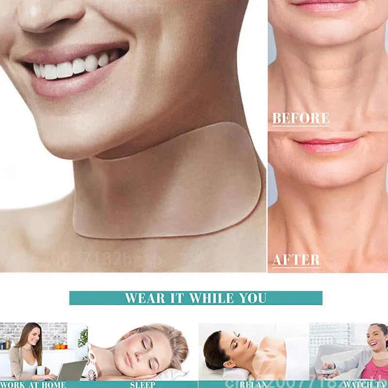 Silicone Neck Patch for Wrinkle Prevention