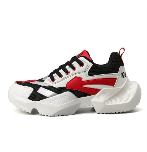 Thick-Soled Breathable Casual Running Shoes
