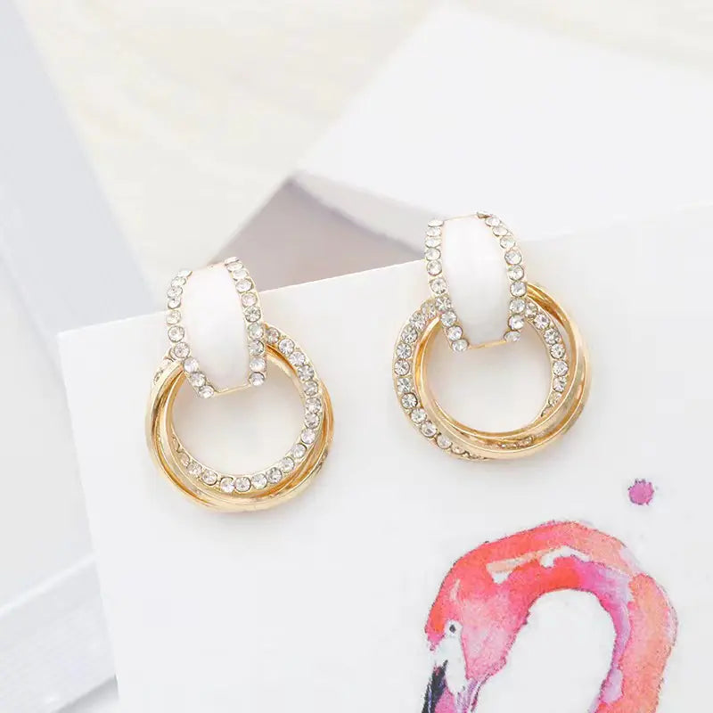 Trendy Korean Style Earrings - Vintage and Versatile