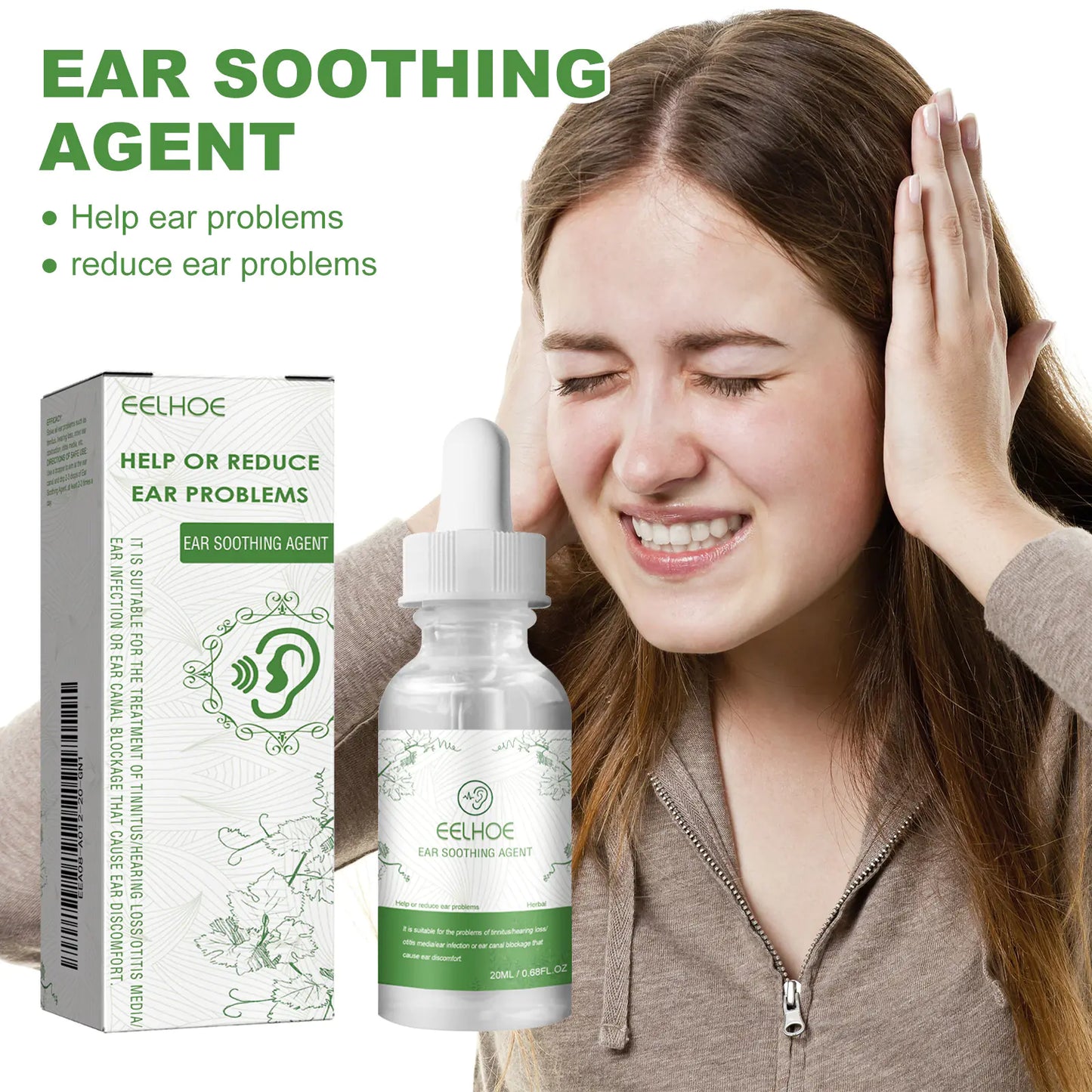 EELHOE Ear Soothing Drops for Ear Health and Comfort