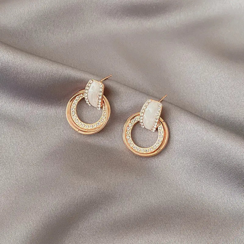 Trendy Korean Style Earrings - Vintage and Versatile