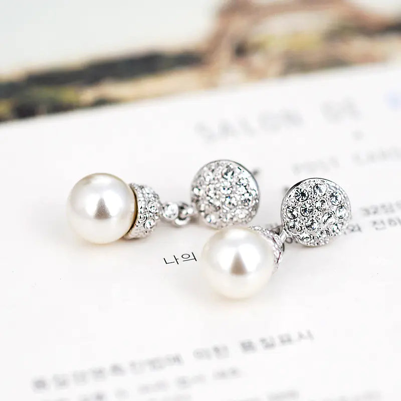Korean Style Pearl Earrings and Accessories