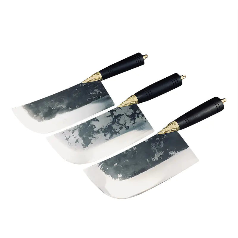 Longquan Handmade Chef's Knife - Forged Manganese Steel