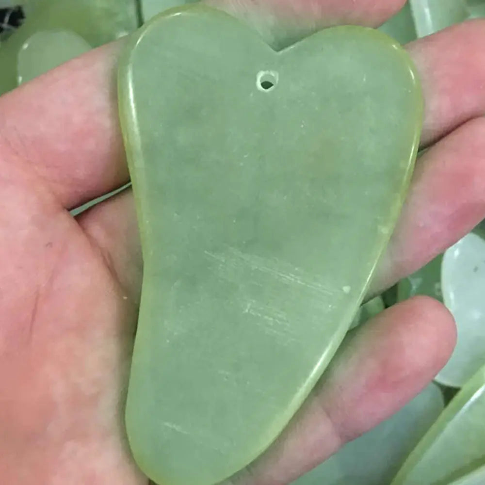 Jade Beauty Roller and Gua Sha Massager Tool