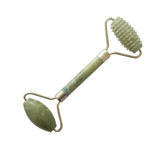 Jade Beauty Roller and Gua Sha Massager Tool