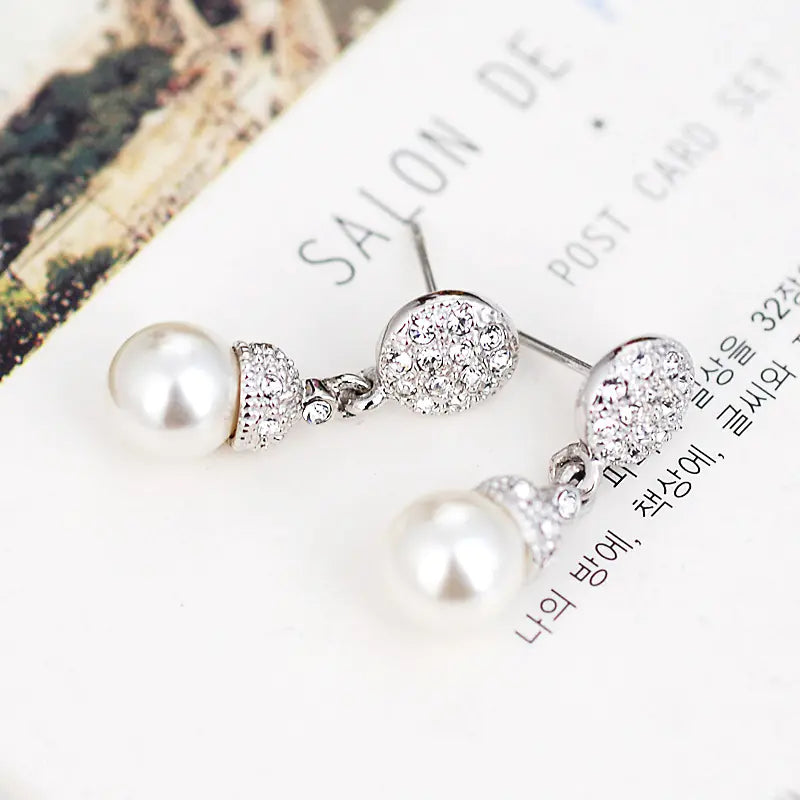 Korean Style Pearl Earrings and Accessories