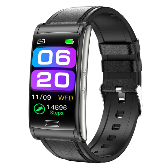 E600 Smart Watch with ECG, PPG, and Health Monitoring