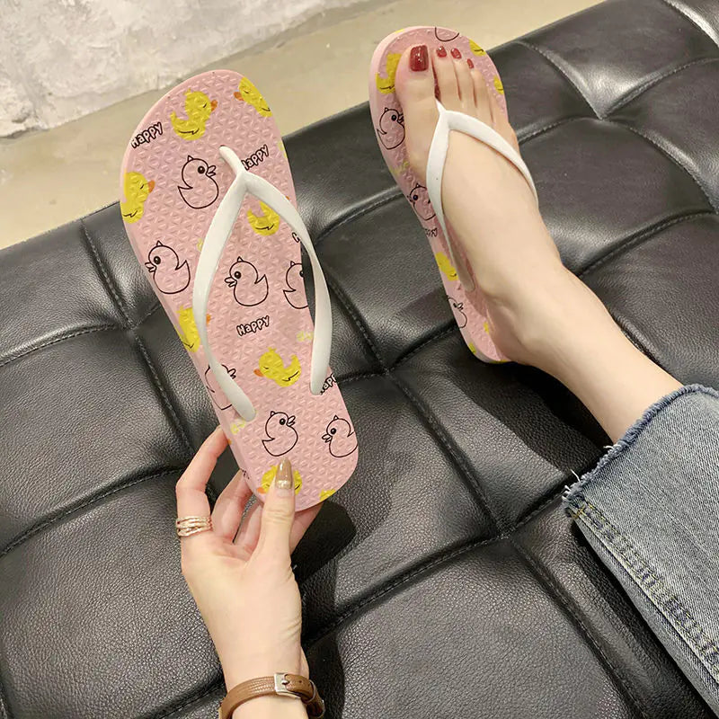 Korean Style Cute Student Sandals and Slippers
