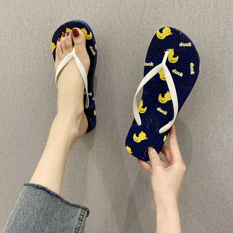 Korean Style Cute Student Sandals and Slippers