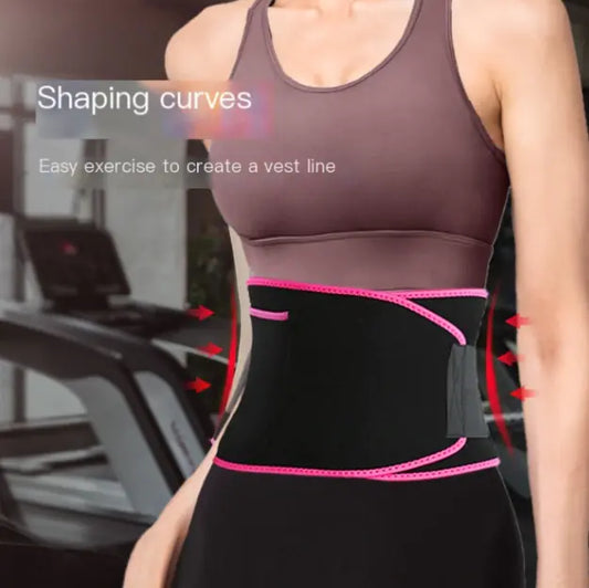 Breathable Sweat-Enhancing Yoga Waist Support Belt
