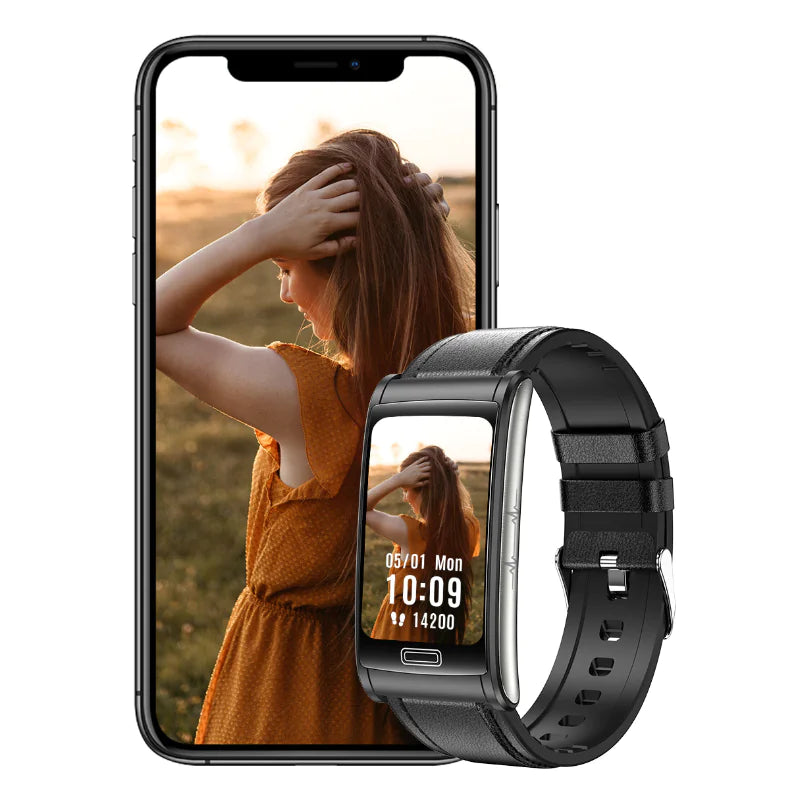 E600 Smart Watch with ECG, PPG, and Health Monitoring